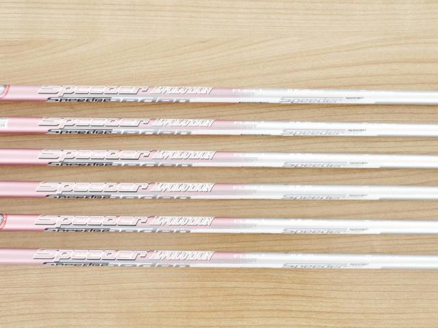 Lady club : All : ชุดเหล็ก Taylormade M GLOIRE (ออกปี 2019 รุ่นท๊อปสุด ไกลสุด Japan Spec) มีเหล็ก 7-Pw,Aw,Sw (6 ชิ้น) ก้าน Fujikura Speeder Evolution Flex L