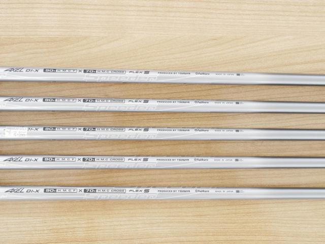 Iron set : Tsuruya : ชุดเหล็ก Tsuruya AXEL DI-X (ออกปี 2021 หน้าเด้ง ตีไกลมากๆ) มีเหล็ก 6-Pw (5 ชิ้น) ก้านกราไฟต์ Flex S