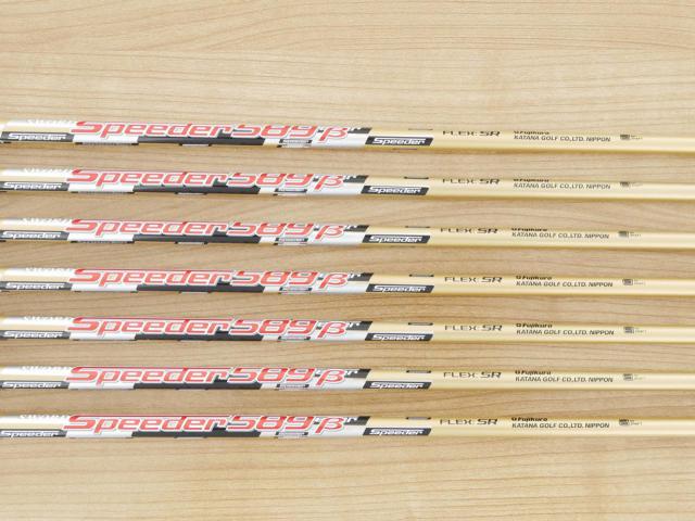 Iron set : Katana : ชุดเหล็ก Katana Sword ATC-589b (ปี 2017) มีเหล็ก 6-Pw,Aw,Sw (7 ชิ้น) ก้านกราไฟต์ Fujikura Speeder 589 Flex SR