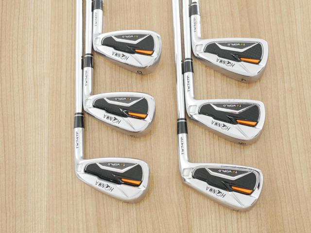 Iron set : Honma : ชุดเหล็ก Honma Tour World TW747P (ออกปี 2019) มีเหล็ก 5-10 (6 ชิ้น) ก้านเหล็ก NS Pro 950 Flex S