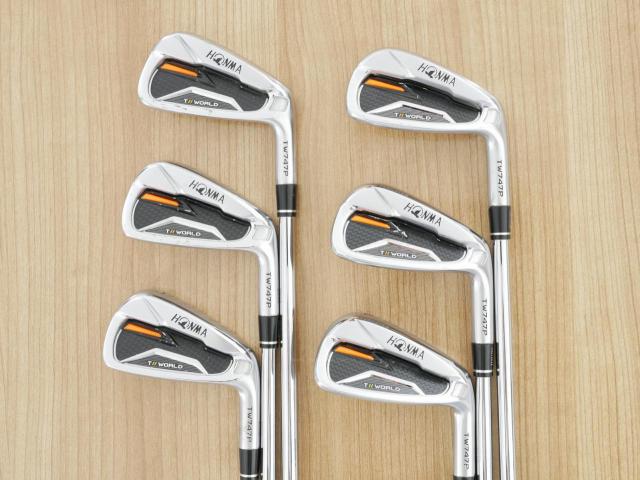 Iron set : Honma : ชุดเหล็ก Honma Tour World TW747P (ออกปี 2019) มีเหล็ก 5-10 (6 ชิ้น) ก้านเหล็ก NS Pro 950 Flex S