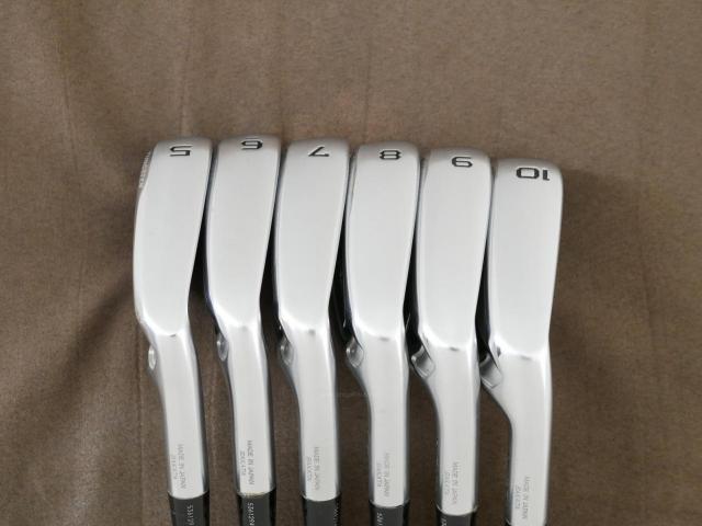 Iron set : Honma : ชุดเหล็ก Honma Tour World TW747P (ออกปี 2019) มีเหล็ก 5-10 (6 ชิ้น) ก้านเหล็ก NS Pro 950 Flex S