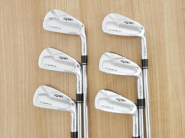 Iron set : Honma : ชุดเหล็ก Honma Tour World TW747V Forged (รุ่นปี 2019) มีเหล็ก 5-10 (6 ชิ้น) ก้านเหล็ก AMT Tour White S200