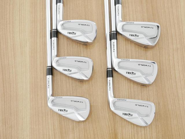 Iron set : Honma : ชุดเหล็ก Honma Tour World TW747V Forged (รุ่นปี 2019) มีเหล็ก 5-10 (6 ชิ้น) ก้านเหล็ก AMT Tour White S200