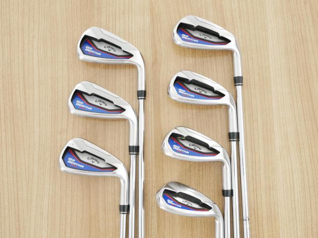 Iron set : Callaway : ชุดเหล็ก Callaway Big Bertha Beta (ใบใหญ่ ตีง่ายมาก) มีเหล็ก 5-Pw,Sw (7 ชิ้น) ก้านเหล็ก GS90 S200