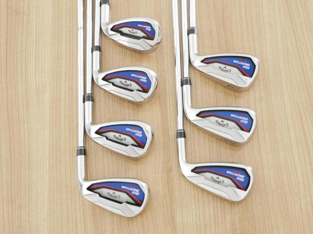 Iron set : Callaway : ชุดเหล็ก Callaway Big Bertha Beta (ใบใหญ่ ตีง่ายมาก) มีเหล็ก 5-Pw,Sw (7 ชิ้น) ก้านเหล็ก GS90 S200