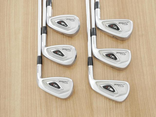 Iron set : Titleist : ชุดเหล็ก Titleist VG3 Forged (Japan Spec. นุ่มแน่น) มีเหล็ก 5-Pw (6 ชิ้น) ก้านเหล็ก NS Pro Modus Flex S