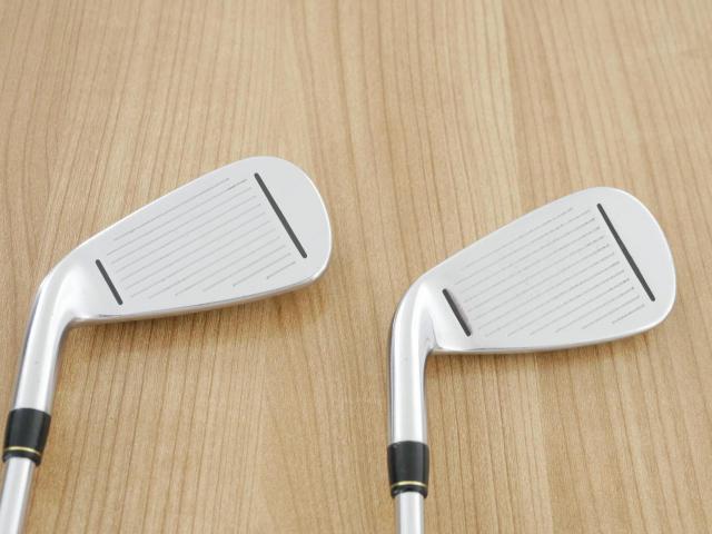 Iron set : Taylormade : ชุดเหล็ก Taylormade Gloire G (รุ่นท๊อปสุด ตีไกลมากๆ เหล็ก 7 Loft 26.5 หน้าเด้ง) มีเหล็ก 5-Pw,Aw (7 ชิ้น) ก้านเหล็ก NS Pro 830 Flex R