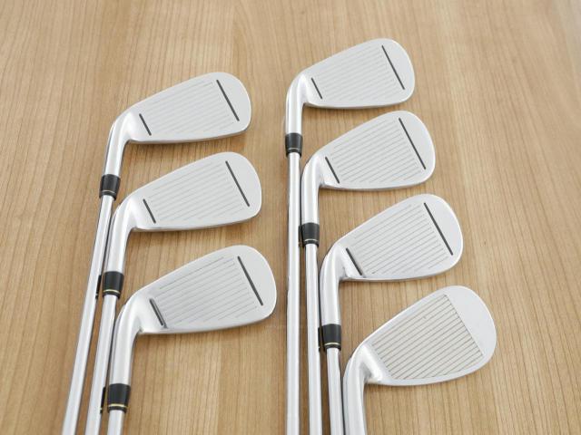 Iron set : Taylormade : ชุดเหล็ก Taylormade Gloire G (รุ่นท๊อปสุด ตีไกลมากๆ เหล็ก 7 Loft 26.5 หน้าเด้ง) มีเหล็ก 5-Pw,Aw (7 ชิ้น) ก้านเหล็ก NS Pro 830 Flex R