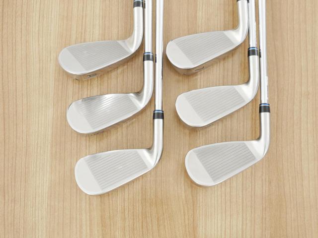 Iron set : XXIO : ชุดเหล็ก XXIO Cross 2 (ออกปี 2021 ตีไกลที่สุดของที่สุดจาก XXIO หน้าเด้งสุดๆ) มีเหล็ก 5-Pw (6 ชิ้น ตีไกลกว่าปกติ 2 เบอร์) ก้านเหล็ก NS Pro 860 DST Flex R