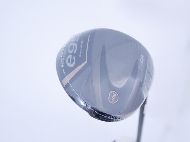 Fairway Wood : PRGR : **ของใหม่ ยังไม่แกะพลาสติก** หัวไม้ 5 PRGR Super EGG Evolution (รุ่นล่าสุด ออกปี 2024 หน้าเด้งเกินกฏ ตีไกลมาก) Loft 19 Flex R (M-37)