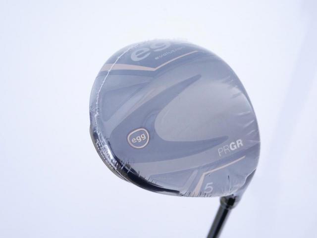 Fairway Wood : PRGR : **ของใหม่ ยังไม่แกะพลาสติก** หัวไม้ 5 PRGR Super EGG Evolution (รุ่นล่าสุด ออกปี 2024 หน้าเด้งเกินกฏ ตีไกลมาก) Loft 19 Flex R (M-37)