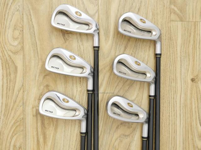 Iron set : Honma : Honma Beres MG703 (หน้าเด้ง) มีเหล็ก 6-11 (6 ชิ้น เทียบเท่า 5-Pw) ก้าน ARMRQ UD54 Flex R (2 ดาว)