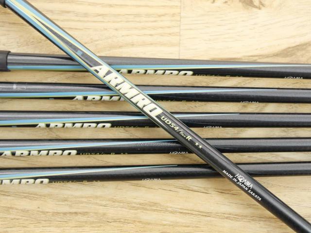 Iron set : Honma : Honma Beres MG703 (หน้าเด้ง) มีเหล็ก 6-11 (6 ชิ้น เทียบเท่า 5-Pw) ก้าน ARMRQ UD54 Flex R (2 ดาว)