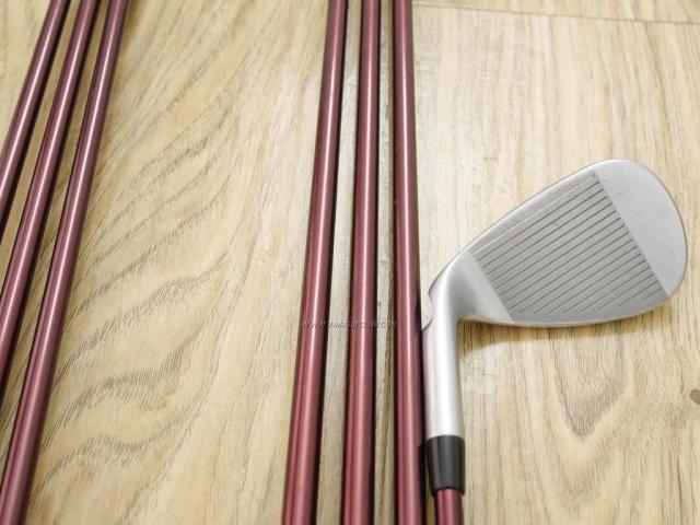 Iron set : Ping : ชุดเหล็ก Ping G700 (ปี 2019 Japan Spec. ใบใหญ่ ง่ายที่สุด ไกลที่สุดของ Ping) มีเหล็ก 6-Pw,Aw,Sw (7 ชิ้น) ก้านกราไฟต์ Mitsubishi FUBUKI Flex R