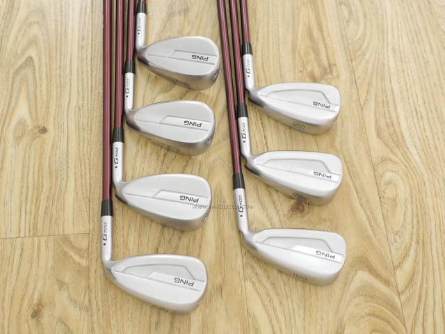 Iron set : Ping : ชุดเหล็ก Ping G700 (ปี 2019 Japan Spec. ใบใหญ่ ง่ายที่สุด ไกลที่สุดของ Ping) มีเหล็ก 6-Pw,Aw,Sw (7 ชิ้น) ก้านกราไฟต์ Mitsubishi FUBUKI Flex R