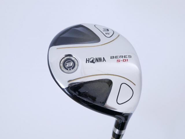 Fairway Wood : Honma : หัวไม้ 3 Honma Beres S-01 Loft 15 ก้าน ARMRQ 6 (49) Flex R (2 ดาว)