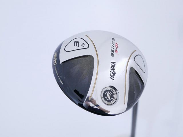Fairway Wood : Honma : หัวไม้ 3 Honma Beres S-01 Loft 15 ก้าน ARMRQ 6 (49) Flex R (2 ดาว)