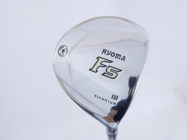 Fairway Wood : Other Brand : หัวไม้ 5 Ryoma F Titanium (รุ่นปี 2019 ไกลมากๆ) Loft 18 ก้าน Tour AD RF2 Flex SR