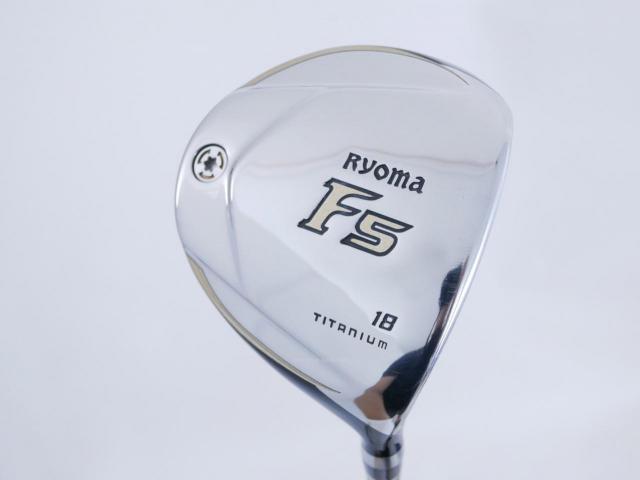 Fairway Wood : Other Brand : หัวไม้ 5 Ryoma F Titanium (รุ่นปี 2019 ไกลมากๆ) Loft 18 ก้าน Tour AD RF2 Flex SR