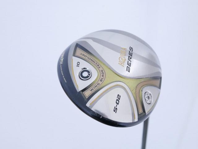 Driver : Honma : ไดรเวอร์ Honma Beres S-02 (460cc.) Loft 10 ก้าน ARMRQ 6 (49) Flex S (2 ดาว)