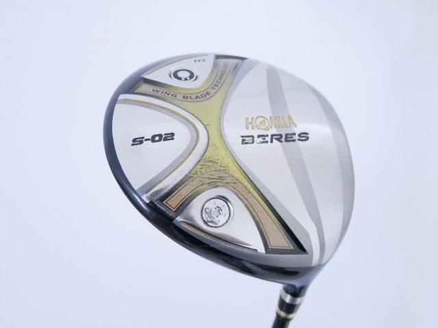 Driver : Honma : ไดรเวอร์ Honma Beres S-02 (460cc.) Loft 10 ก้าน ARMRQ 6 (49) Flex R (2 ดาว)