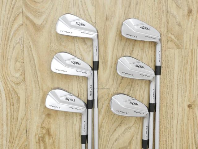 Iron set : Honma : ชุดเหล็ก Honma TW-MB Rose Proto (Forged ปี 2020) มีเหล็ก 5-10 (6 ชิ้น) ก้านเหล็ก Dynamic Gold 120 S200