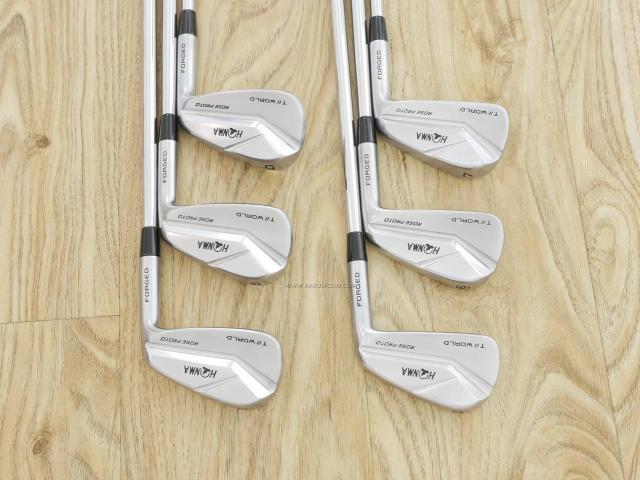 Iron set : Honma : ชุดเหล็ก Honma TW-MB Rose Proto (Forged ปี 2020) มีเหล็ก 5-10 (6 ชิ้น) ก้านเหล็ก Dynamic Gold 120 S200