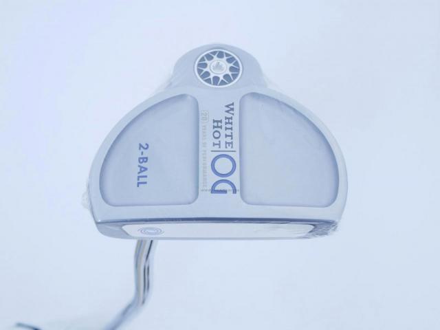 Putter : All : **ของใหม่ ยังไม่แกะพลาสติก** พัตเตอร์ Odyssey White Hot OG 2-Ball Blue ยาว 32 นิ้ว