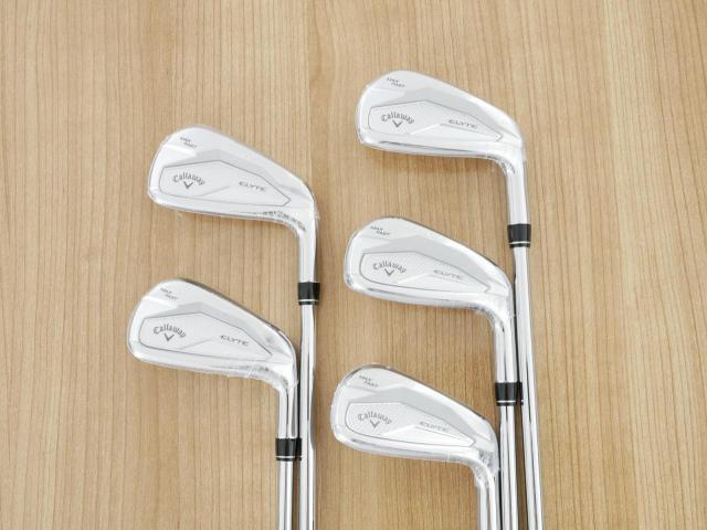 Iron set : Callaway : **ของใหม่ ยังไม่แกะพลาสติก** ชุดเหล็ก Callaway ELYTE Max Fast (ออกปี 2025 ตีง่ายมาก ไกล Japan Spec.) มีเหล็ก 6-Pw (5 ชิ้น) ก้านเหล็ก NS Pro ZELOS 7 Flex R