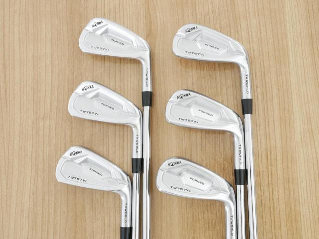 Iron set : Honma : ชุดเหล็ก Honma Tour World TW757VX Forged (ออกปี 2022) มีเหล็ก 5-Pw (6 ชิ้น) ก้านเหล็ก NS Pro MODUS 105 Flex S