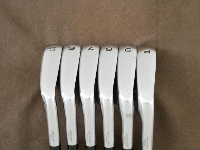 Iron set : Honma : ชุดเหล็ก Honma Tour World TW757VX Forged (ออกปี 2022) มีเหล็ก 5-Pw (6 ชิ้น) ก้านเหล็ก NS Pro MODUS 105 Flex S