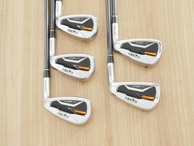 Iron set : Honma : ชุดเหล็ก Honma Tour World TW747P (รุ่นปี 2019) มีเหล็ก 7-11 (5 ชิ้น) ก้านกราไฟต์ Honma Vizard IB-WF 85 Flex S