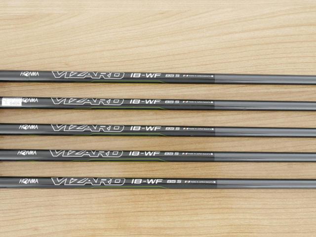 Iron set : Honma : ชุดเหล็ก Honma Tour World TW747P (รุ่นปี 2019) มีเหล็ก 7-11 (5 ชิ้น) ก้านกราไฟต์ Honma Vizard IB-WF 85 Flex S