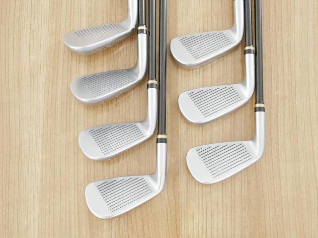 Iron set : Honma : ชุดเหล็ก Honma Beres IS-02 (หน้าเด้ง Forged) มีเหล็ก 5-11 (7 ชิ้น เทียบเท่า 4-Pw) ก้าน ARMRQ 6 (49) Flex R (2 ดาว)