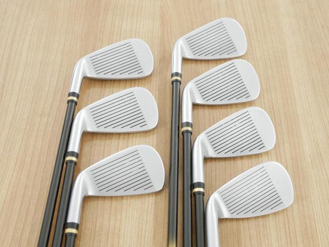 Iron set : Honma : ชุดเหล็ก Honma Beres IS-02 (หน้าเด้ง Forged) มีเหล็ก 5-11 (7 ชิ้น เทียบเท่า 4-Pw) ก้าน ARMRQ 6 (49) Flex R (2 ดาว)