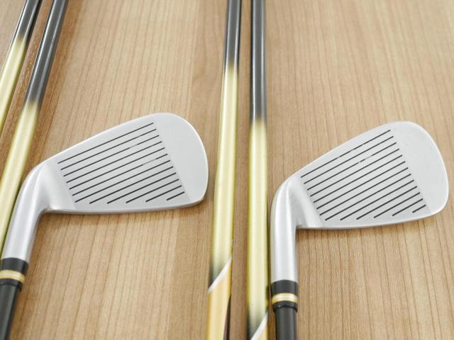 Iron set : Honma : ชุดเหล็ก Honma Beres IS-02 (หน้าเด้ง Forged) มีเหล็ก 5-11 (7 ชิ้น เทียบเท่า 4-Pw) ก้าน ARMRQ 6 (49) Flex R (2 ดาว)