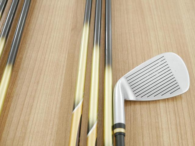 Iron set : Honma : ชุดเหล็ก Honma Beres IS-02 (หน้าเด้ง Forged) มีเหล็ก 5-11 (7 ชิ้น เทียบเท่า 4-Pw) ก้าน ARMRQ 6 (49) Flex R (2 ดาว)