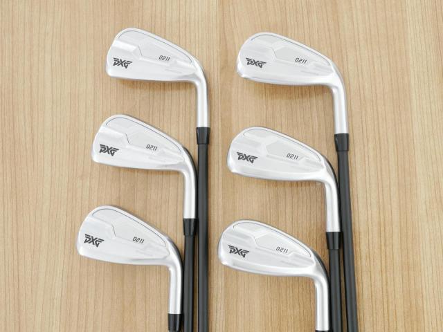 Iron set : PXG : ชุดเหล็ก PXG 0211 DUAL COR (ออกปี 2021 หน้าเด้ง ตีไกลมากๆ) มีเหล็ก 6-Pw,Aw (6 ชิ้น) ก้านกราไฟต์ Mitsubishi Diamana i70 Flex S