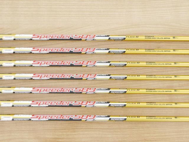 Iron set : Katana : ชุดเหล็ก Katana Sword ATC-589 (ตีง่าย ไกล) มีเหล็ก 6-Pw,Aw,Sw (7 ชิ้น) ก้าน Speeder 589 Flex R
