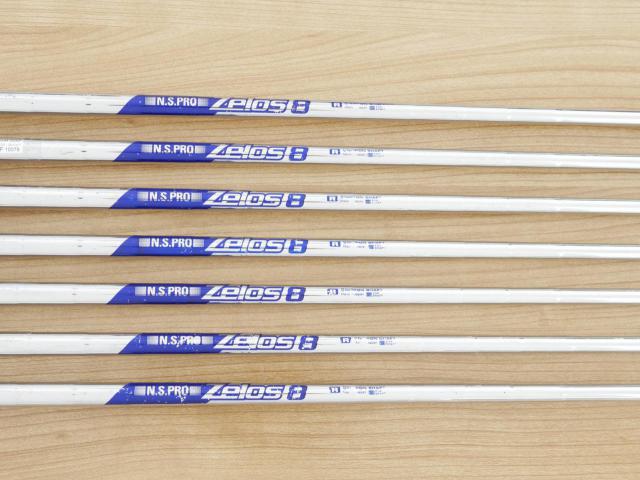 Iron set : Bridgestone : ชุดเหล็ก Bridgestone JGR Hybrid Forged (ตีไกลกว่าตัวอื่น 2 เบอร์) มีเหล็ก 7-P1,P2,Aw,Sw (7 ชิ้น) ก้านเหล็ก NS Pro ZELOS 8 Flex R