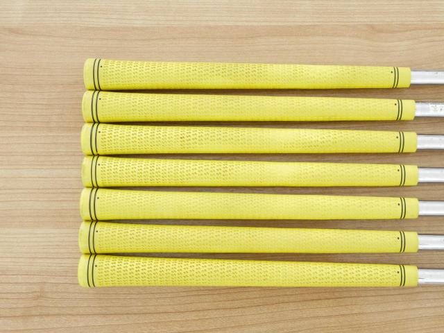 Iron set : Bridgestone : ชุดเหล็ก Bridgestone JGR Hybrid Forged (ตีไกลกว่าตัวอื่น 2 เบอร์) มีเหล็ก 7-P1,P2,Aw,Sw (7 ชิ้น) ก้านเหล็ก NS Pro ZELOS 8 Flex R