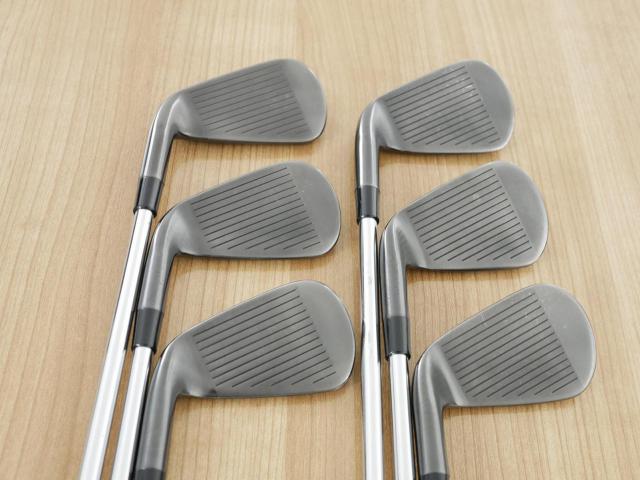 Iron set : Callaway : ชุดเหล็ก Callaway Paradym Ai Smoke Black (หายากมากๆ หล่อมาก ออกปี 2024 ตีง่ายมาก ไกล Japan Spec.) มีเหล็ก 5-Pw (6 ชิ้น) ก้านเหล็ก NS Pro 950 NEO Flex S