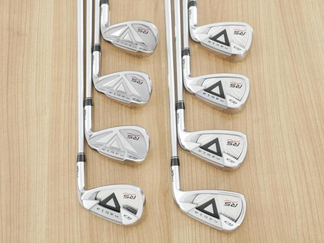 Iron set : PRGR : ชุดเหล็ก PRGR ID Nabla RS Titan Face (ปี 2015 หน้าเด้ง ตีไกล) มีเหล็ก 5-Pw,Aw,Sw (8 ชิ้น) ก้านกราไฟต์ Mitsubishi Rayon M-40 (Flex SR)