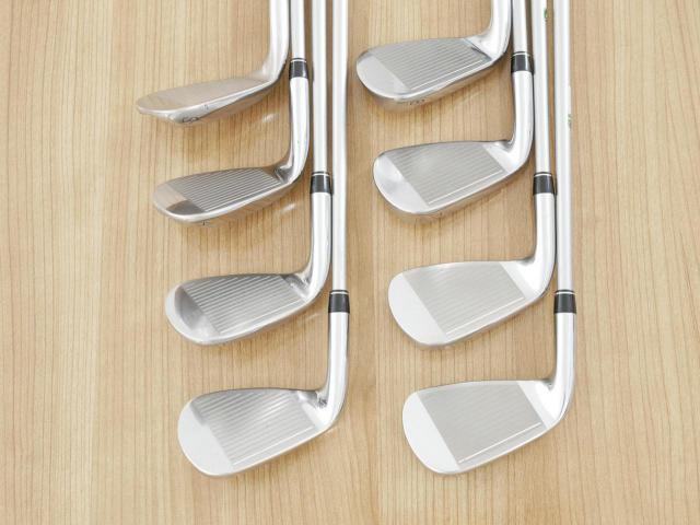 Iron set : PRGR : ชุดเหล็ก PRGR ID Nabla RS Titan Face (ปี 2015 หน้าเด้ง ตีไกล) มีเหล็ก 5-Pw,Aw,Sw (8 ชิ้น) ก้านกราไฟต์ Mitsubishi Rayon M-40 (Flex SR)