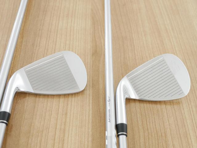 Iron set : PRGR : ชุดเหล็ก PRGR ID Nabla RS Titan Face (ปี 2015 หน้าเด้ง ตีไกล) มีเหล็ก 5-Pw,Aw,Sw (8 ชิ้น) ก้านกราไฟต์ Mitsubishi Rayon M-40 (Flex SR)