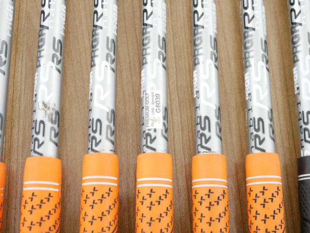 Iron set : PRGR : ชุดเหล็ก PRGR ID Nabla RS Titan Face (ปี 2015 หน้าเด้ง ตีไกล) มีเหล็ก 5-Pw,Aw,Sw (8 ชิ้น) ก้านกราไฟต์ Mitsubishi Rayon M-40 (Flex SR)