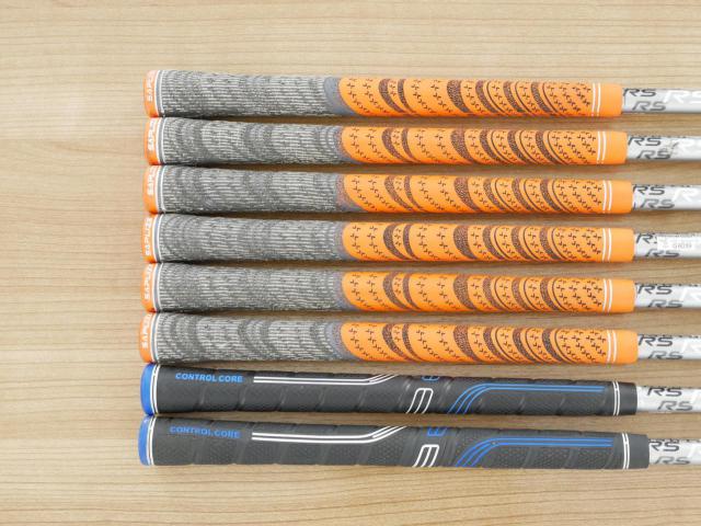 Iron set : PRGR : ชุดเหล็ก PRGR ID Nabla RS Titan Face (ปี 2015 หน้าเด้ง ตีไกล) มีเหล็ก 5-Pw,Aw,Sw (8 ชิ้น) ก้านกราไฟต์ Mitsubishi Rayon M-40 (Flex SR)