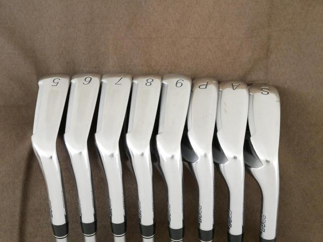 Iron set : PRGR : ชุดเหล็ก PRGR ID Nabla RS Titan Face (ปี 2015 หน้าเด้ง ตีไกล) มีเหล็ก 5-Pw,Aw,Sw (8 ชิ้น) ก้านกราไฟต์ Mitsubishi Rayon M-40 (Flex SR)