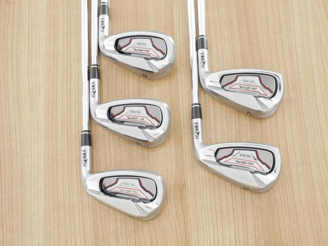 Iron set : Honma : ชุดเหล็ก Honma Bezeal 535 (ปี 2019 รุ่นนี้ใบใหญ่ที่สุดของ Honma) มีเหล็ก 6-10 (5 ชิ้น) ก้านเหล็ก NS Pro 950 Flex R